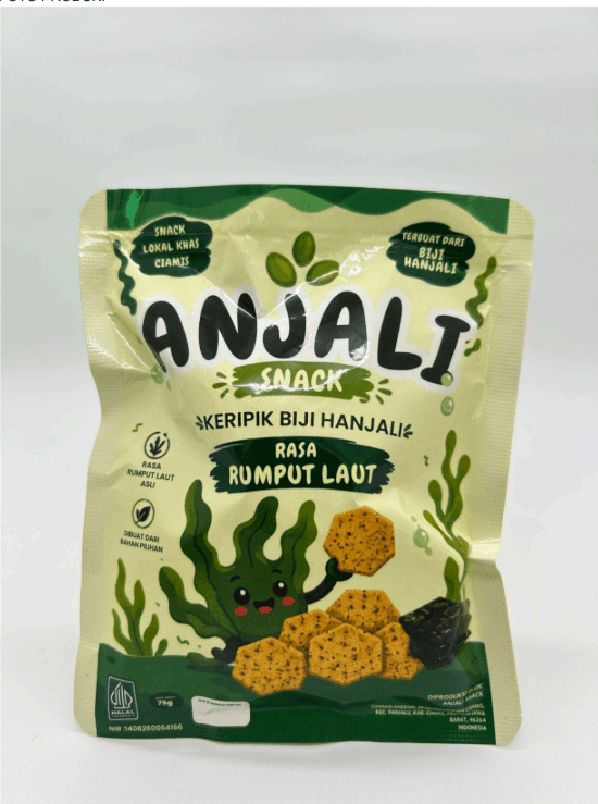 Keripik Hanjali Rumput laut