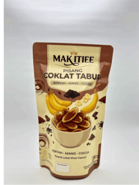 Pisang coklat tabur