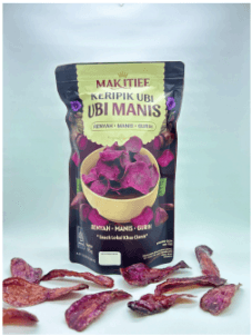 Keripik ubi manis